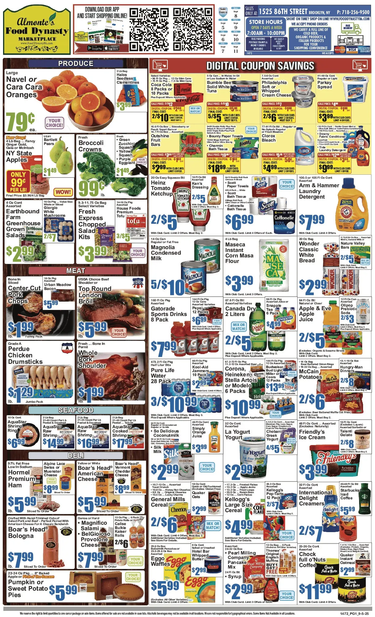 Weekly ad Weekly ads from September 5 to September 11 2025 - Page 1