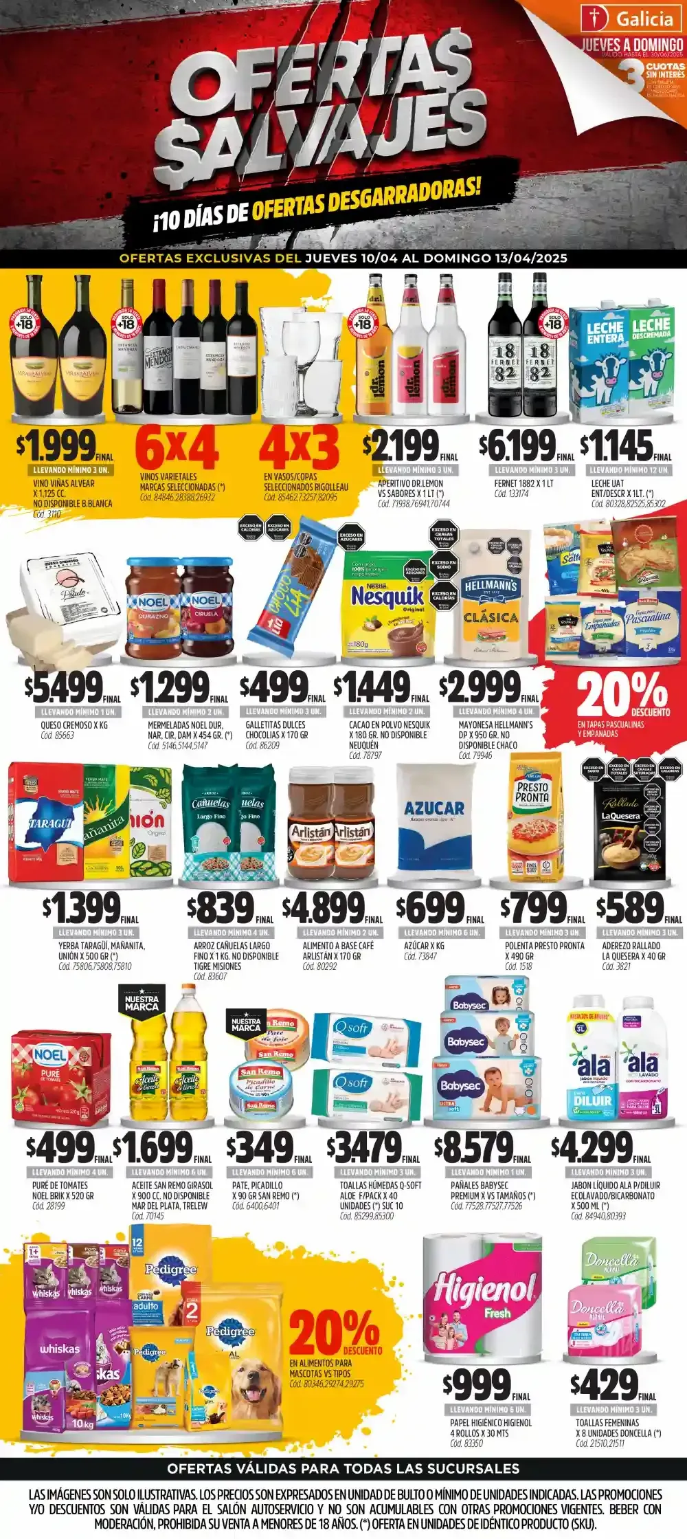 Ofertas de Yaguar Ofertas 10 de abril al 16 de abril 2025 - Página 1 del catálogo