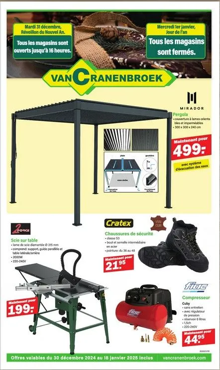 Van Cranenbroek Promoties van 30 december tot 18 januari 2025 - folder pagina 1