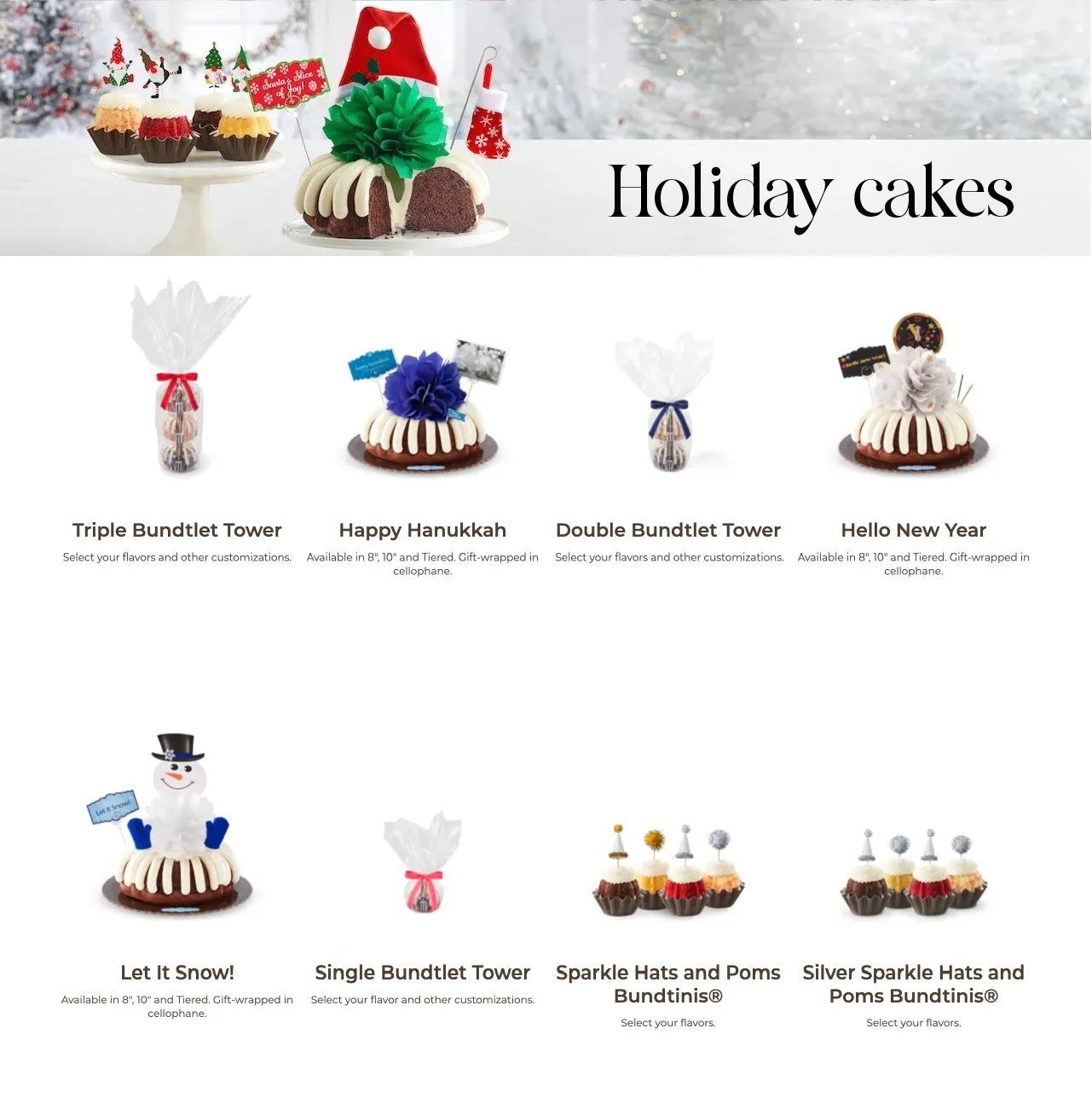 Weekly ad Nothing Bundt Cakes Sales from December 27 to January 10 2025 - Page 