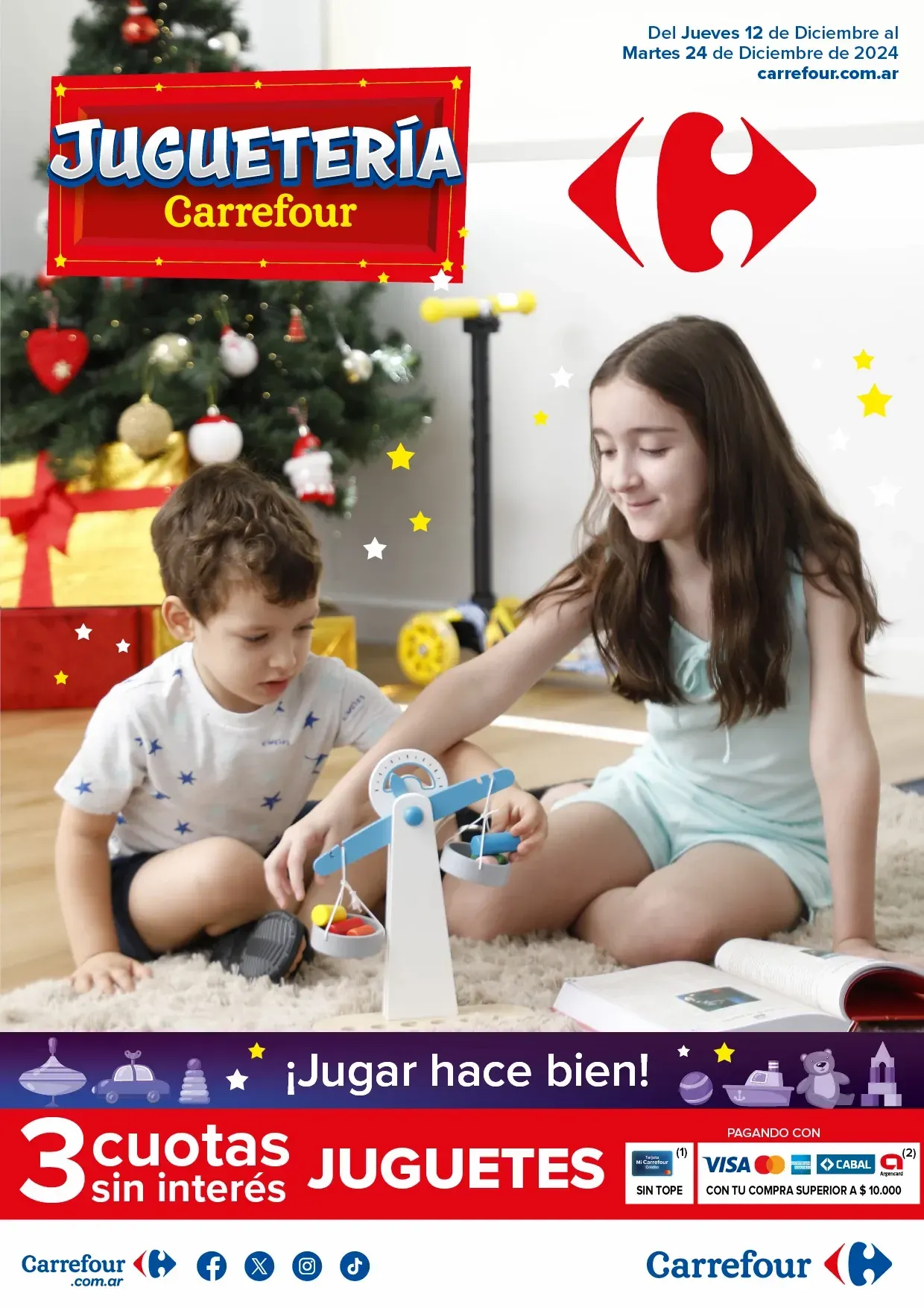 Ofertas de Carrefour Juguetes 12 de diciembre al 24 de diciembre 2024 - Página 1 del catálogo
