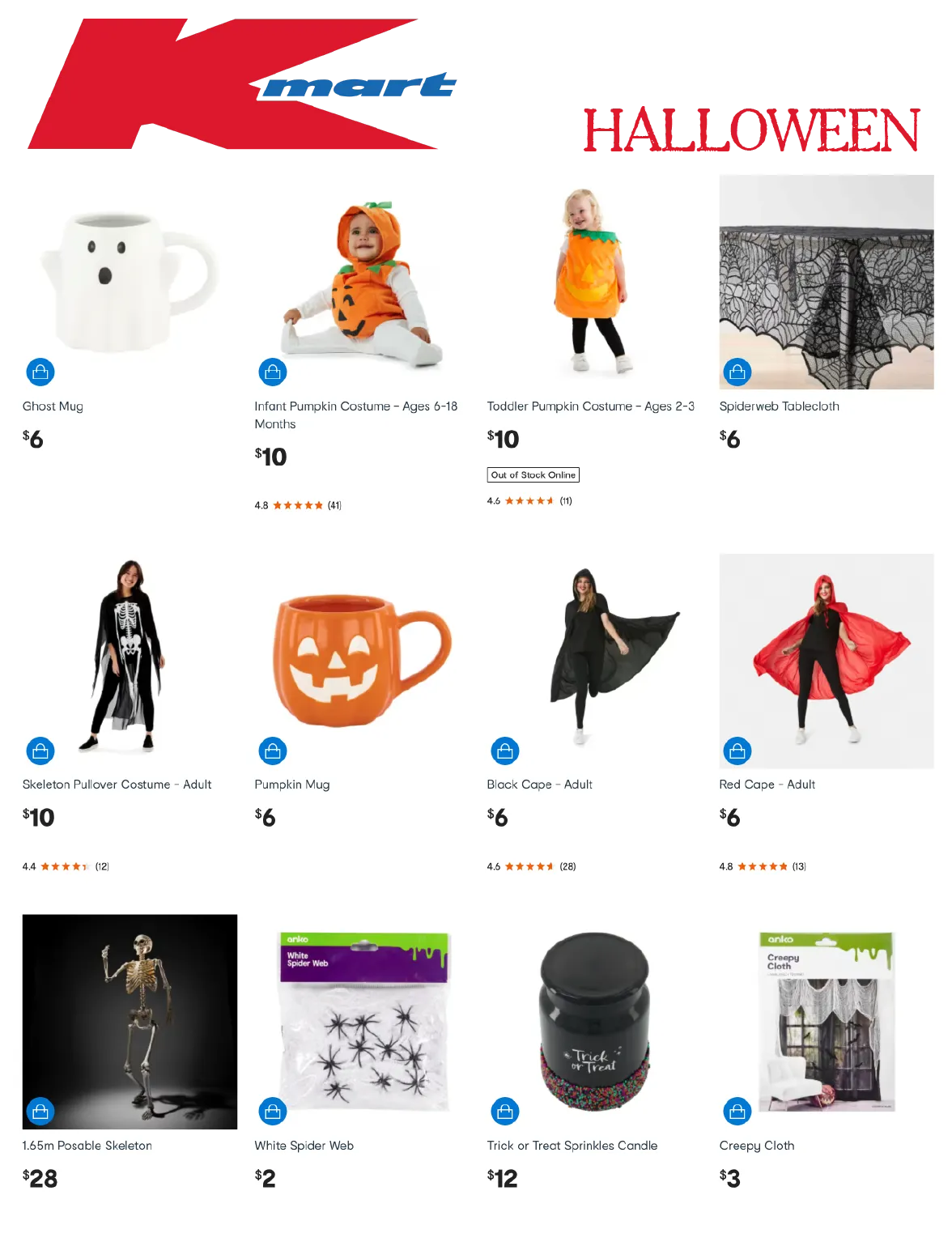 Kmart Halloween deals from 1 October to 31 October 2024 - Catalogue Page 