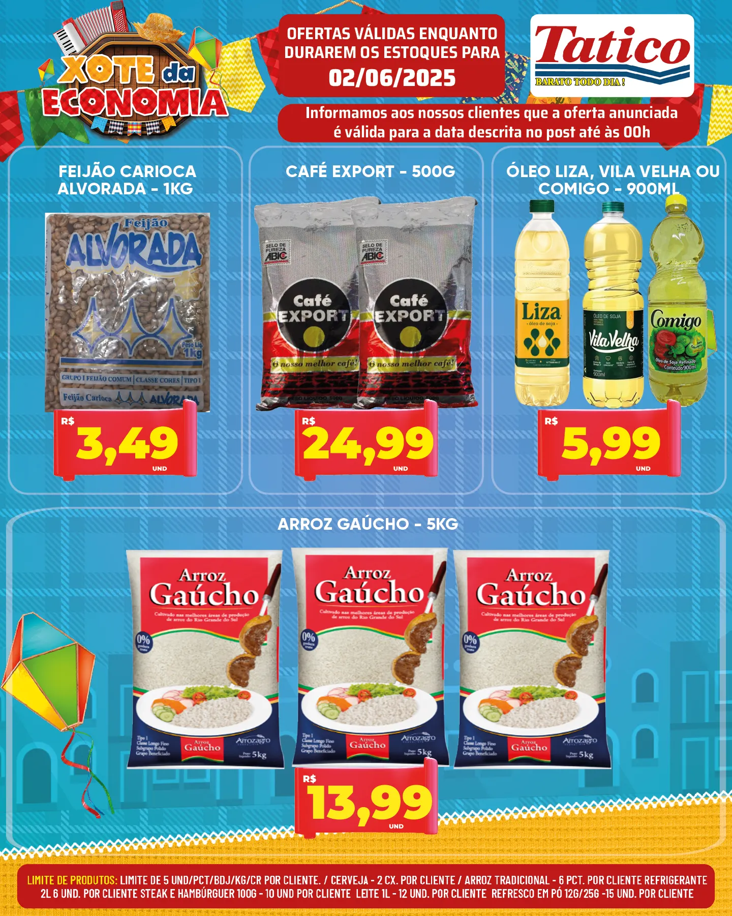 Encarte de Folhetos Tatico 2 de junho até 2 de junho 2025 - Pagina 1