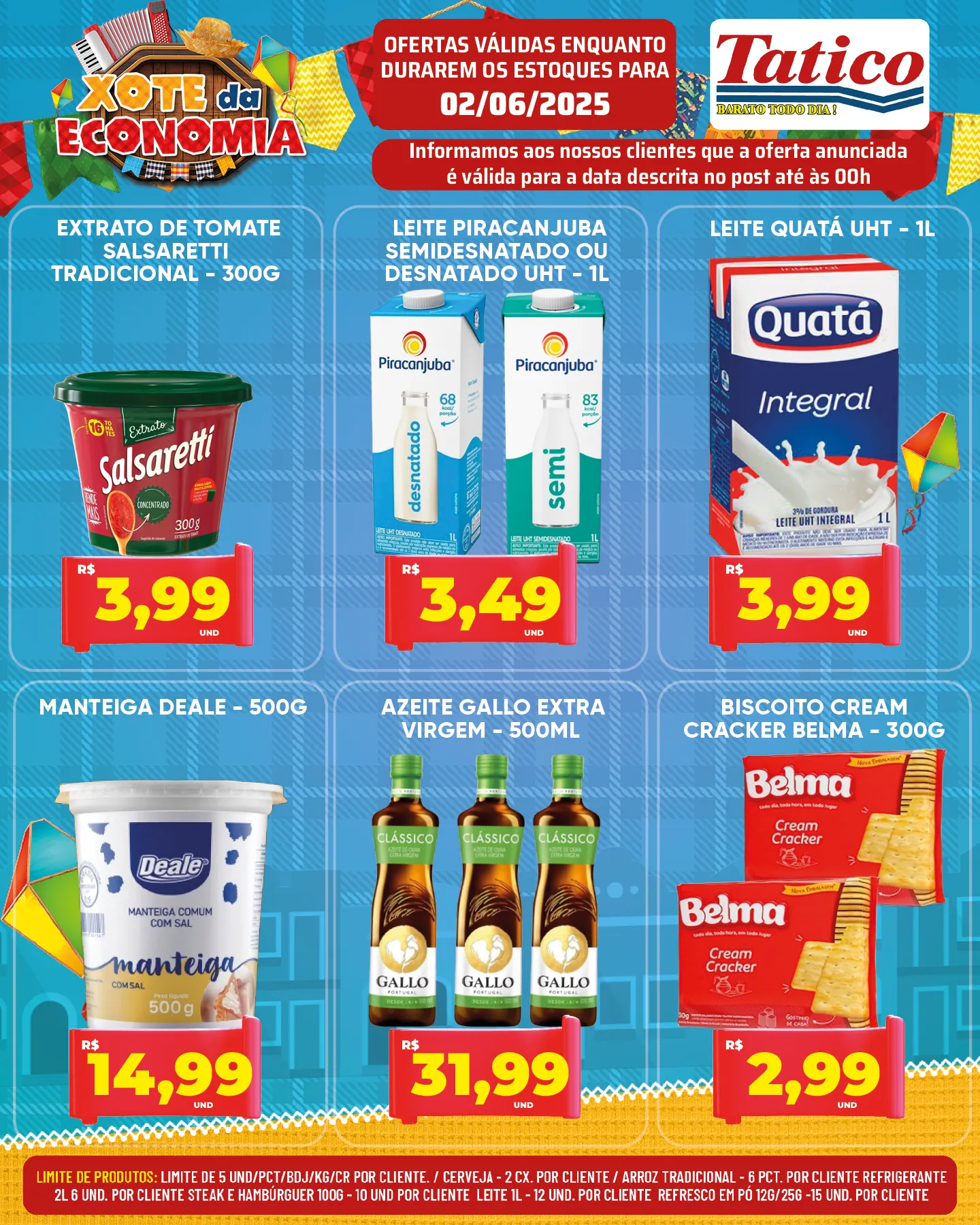 Encarte de Folhetos Tatico 2 de junho até 2 de junho 2025 - Pagina 3