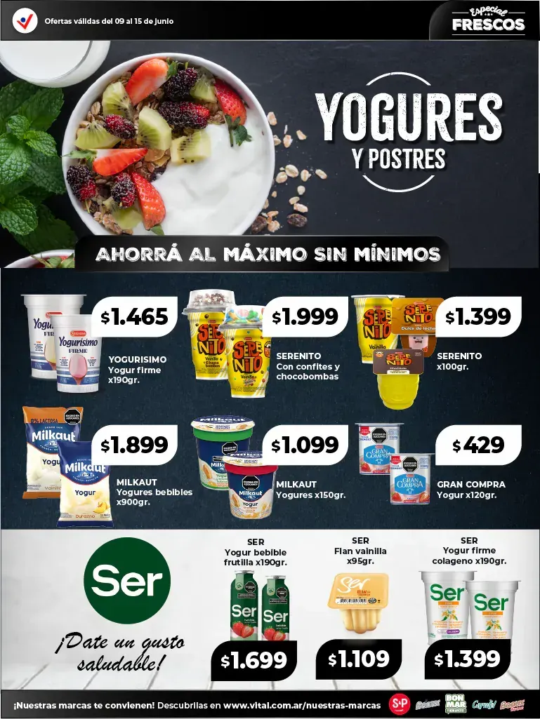 Ofertas de Vital Ofertas Frescos 9 de junio al 15 de junio 2025 - Página 3 del catálogo