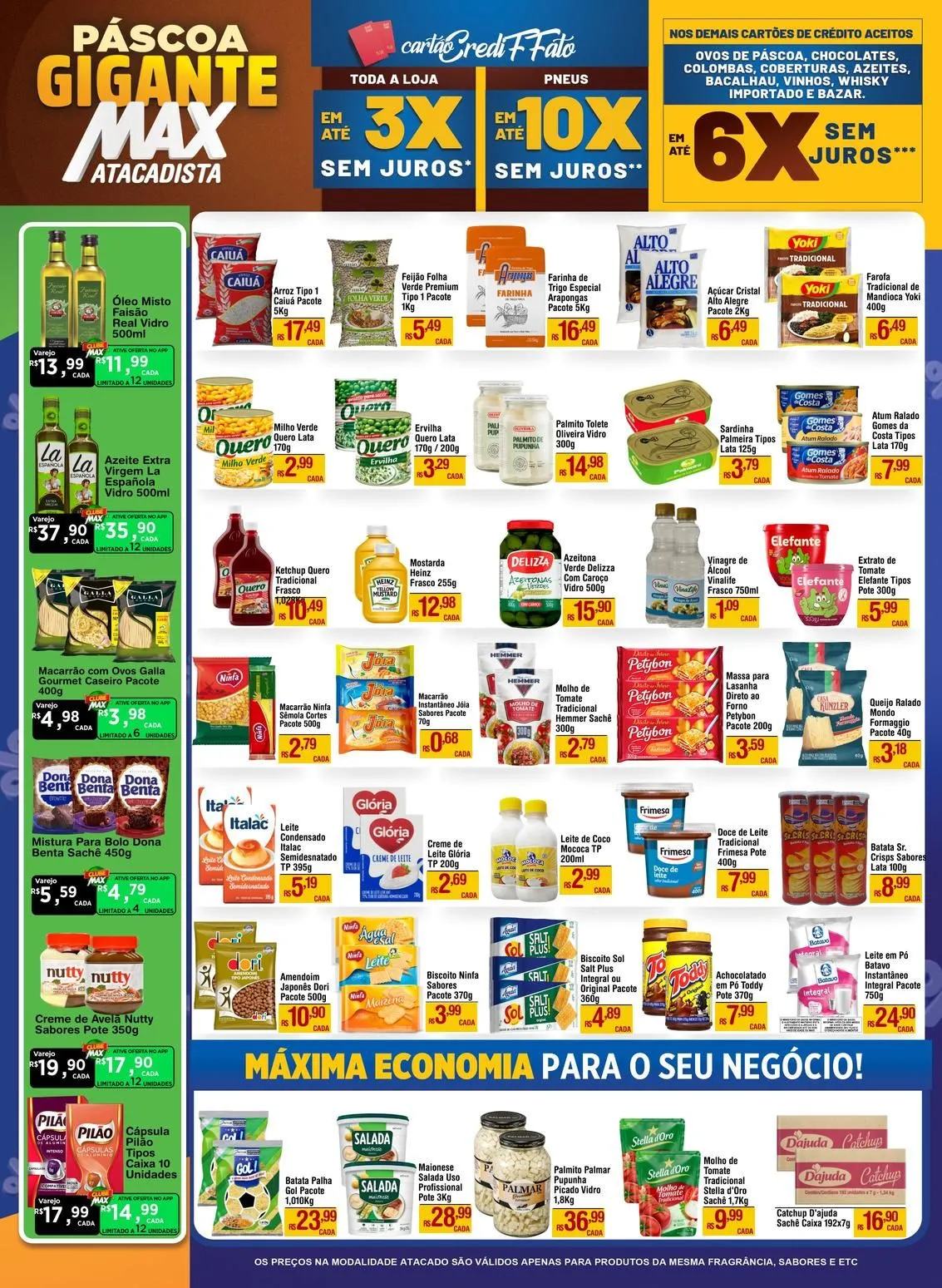 Encarte de Folheto Max Atacadista  14 de abril até 20 de abril 2025 - Pagina 2