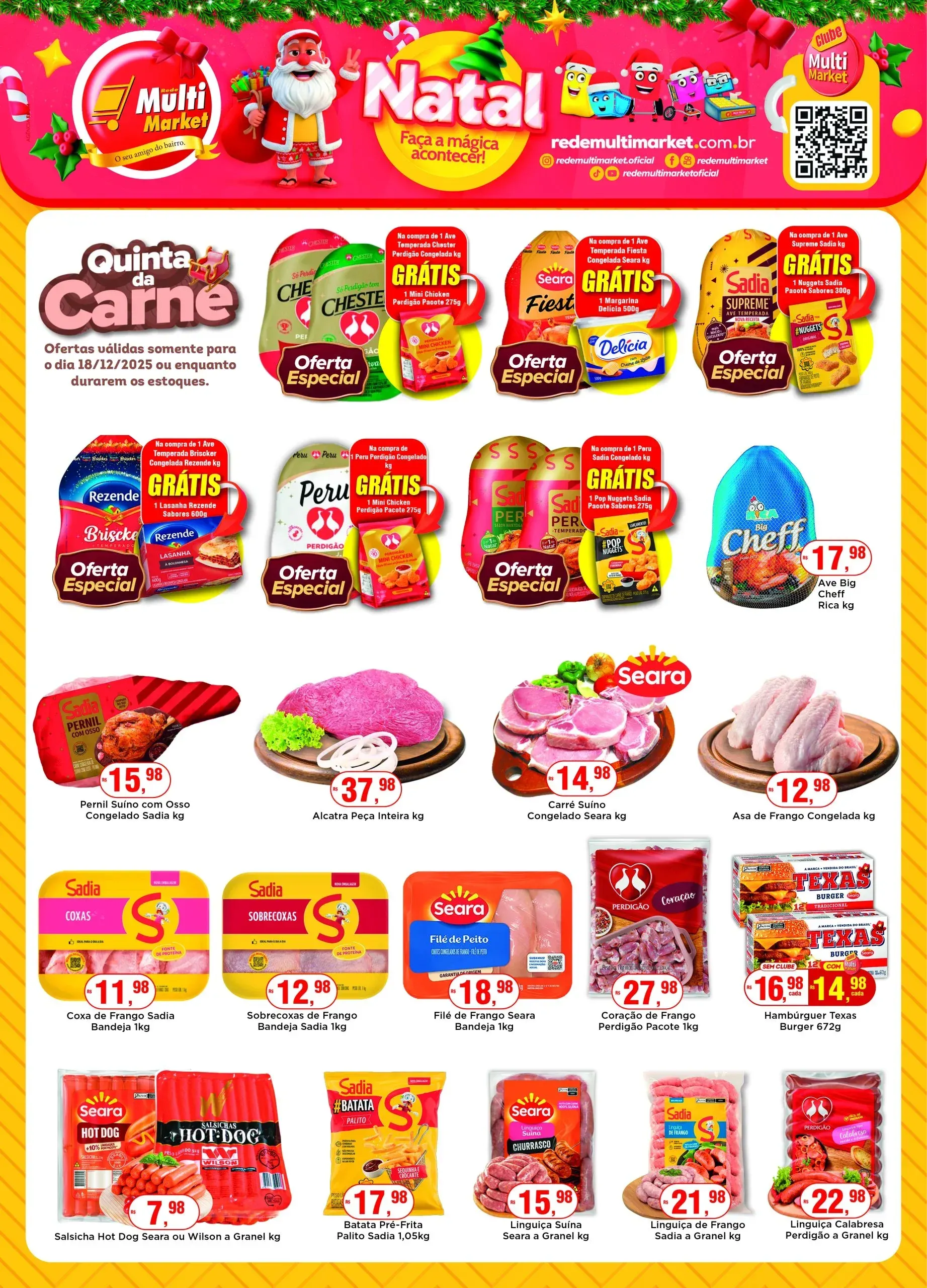 Encarte de Rede Multi Market Ofertas 18 de dezembro até 18 de dezembro 2025 - Pagina 1