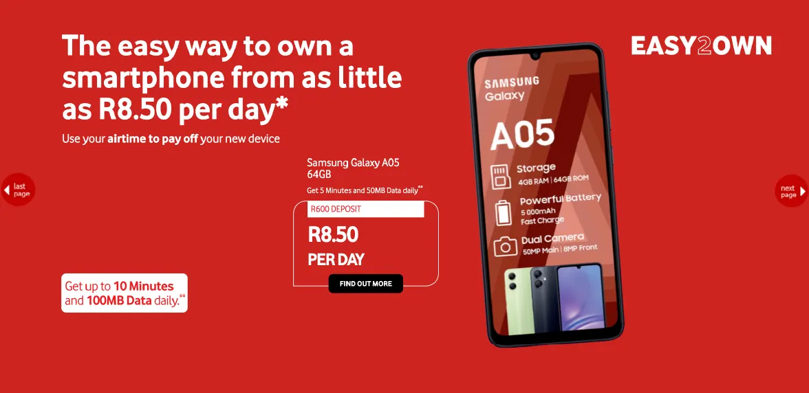 Vodacom October deals from 1 October to 31 October 2024 - Catalogue Page 2