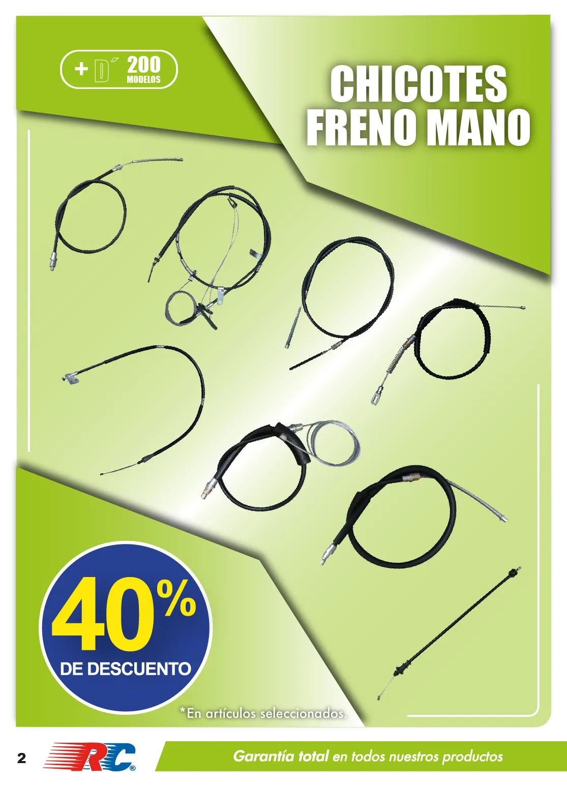 Catálogo de Oferta actual Refaccionaria California 1 de marzo al 30 de marzo 2025 - Pagina 2