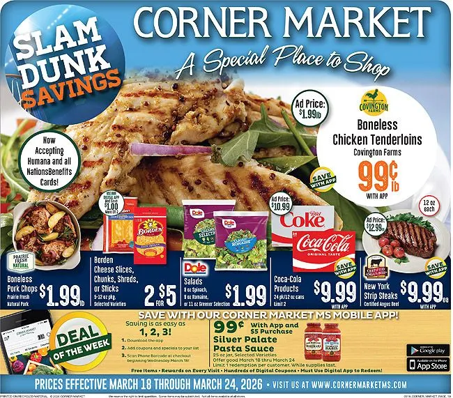 Weekly ad Corner Market weekly ads from March 18 to March 24 2026 - Page