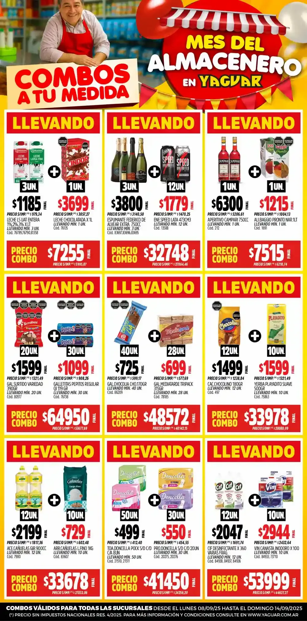 Ofertas de Ofertas Yaguar - Últimos catálogos 8 de septiembre al 15 de septiembre 2025 - Página 3 del catálogo