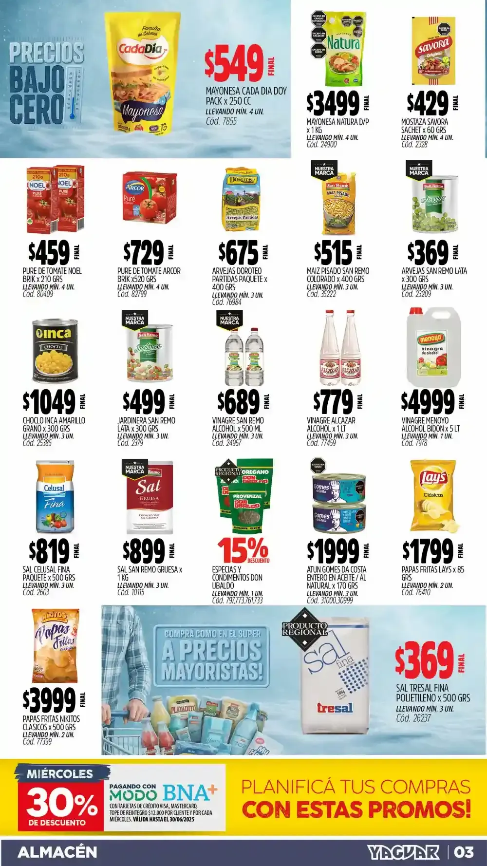 Ofertas de Ofertas Yaguar 9 de junio al 15 de junio 2025 - Página 3 del catálogo