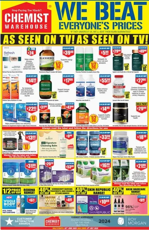 Chemist Warehouse - Catalogue valid from 26 June to 9 July 2025 - page 3
