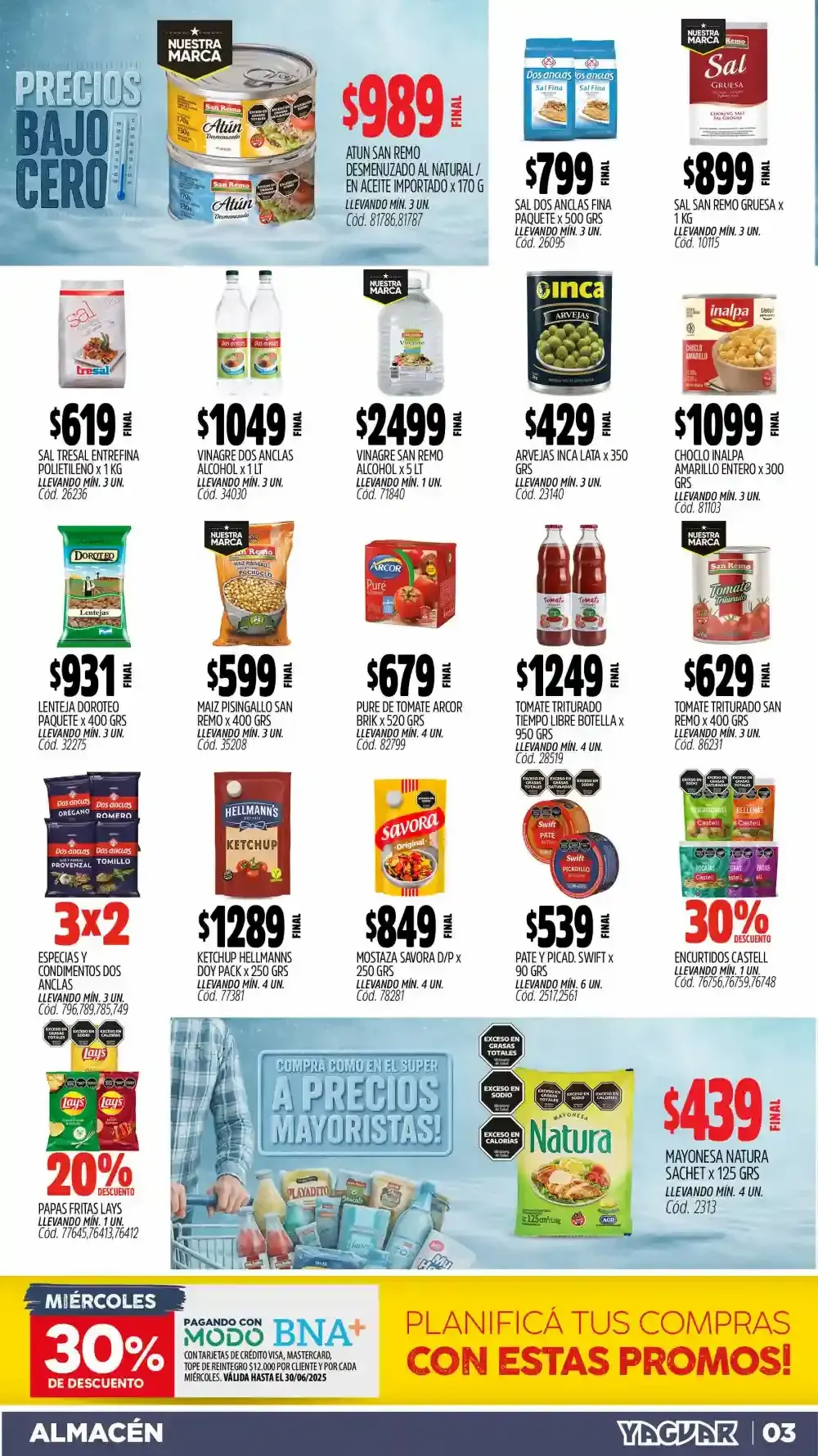 Ofertas de Ofertas Yaguar 2 de junio al 7 de junio 2025 - Página 3 del catálogo