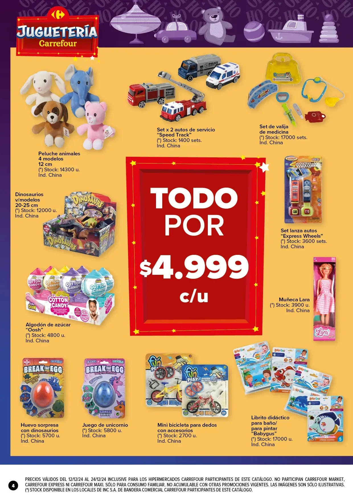 Ofertas de Carrefour Juguetes 12 de diciembre al 24 de diciembre 2024 - Página 4 del catálogo