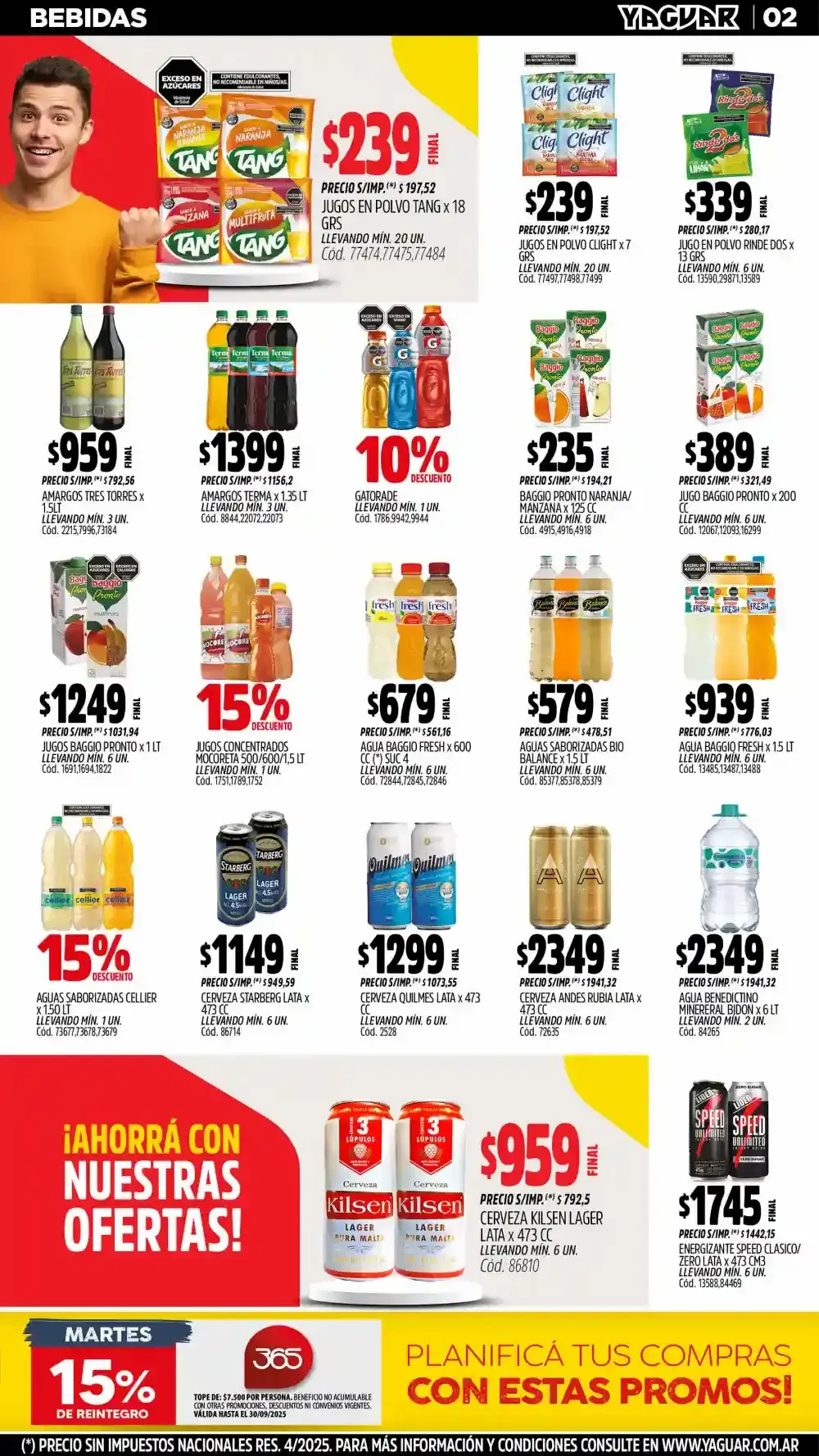 Ofertas de Ofertas Yaguar 1 de septiembre al 7 de septiembre 2025 - Página 4 del catálogo