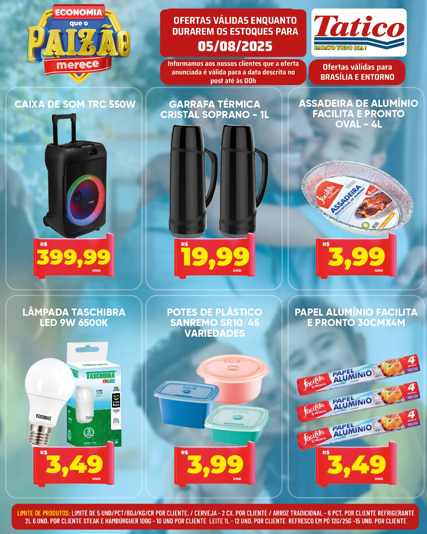 Encarte de Folhetos Tatico 5 de agosto até 7 de agosto 2025 - Pagina 10