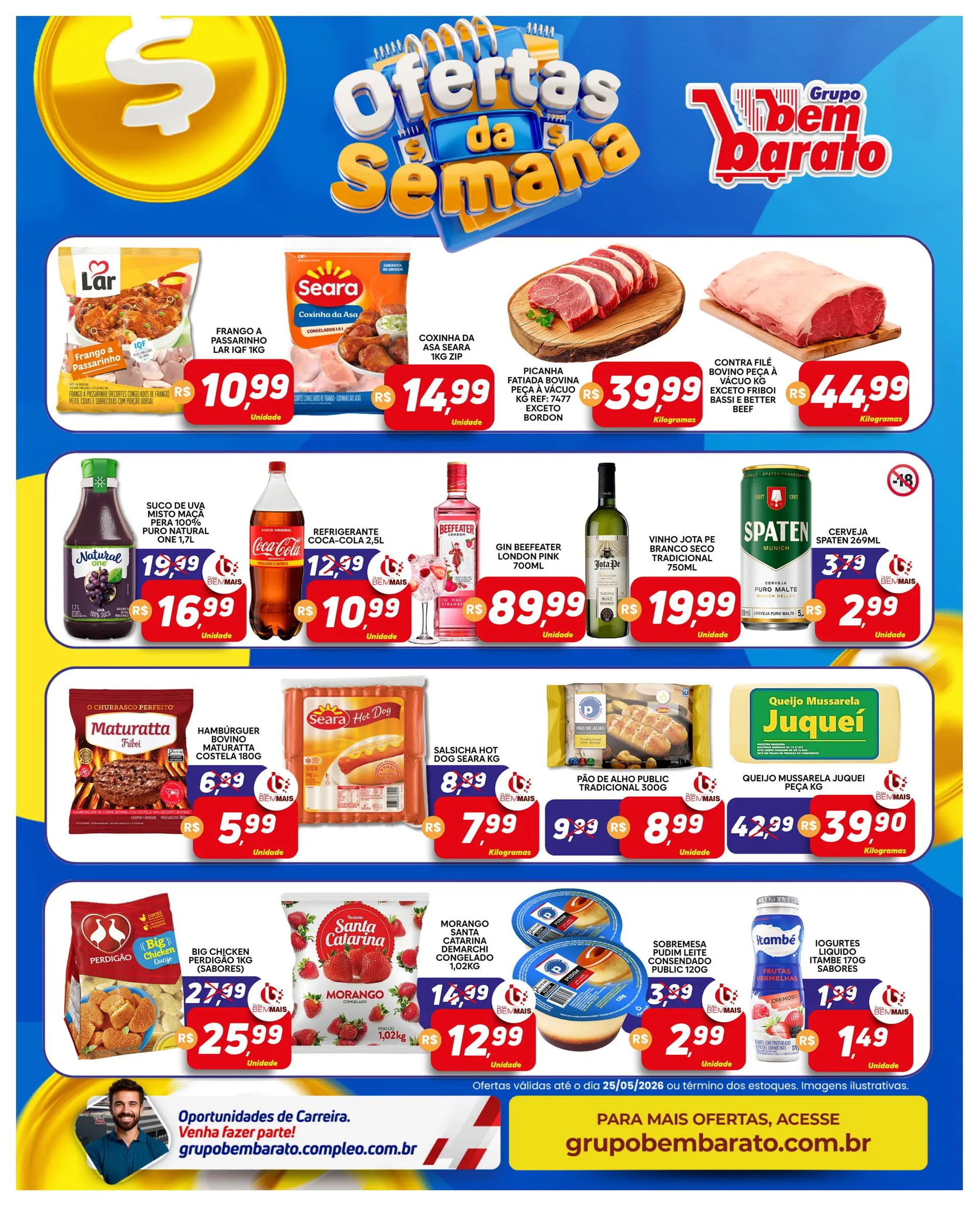Encarte de Folhetos Bem Barato  19 de maio até 25 de maio 2026 - Pagina 5
