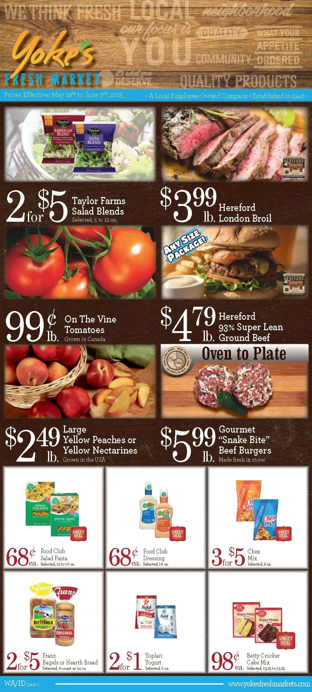 Weekly ad Yoke's Fresh Market weekly ads from May 28 to June 3 2025 - Page