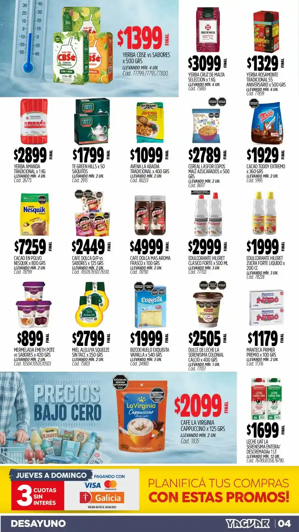 Ofertas de Ofertas Yaguar - Últimos catálogos 5 de junio al 9 de junio 2025 - Página 5 del catálogo