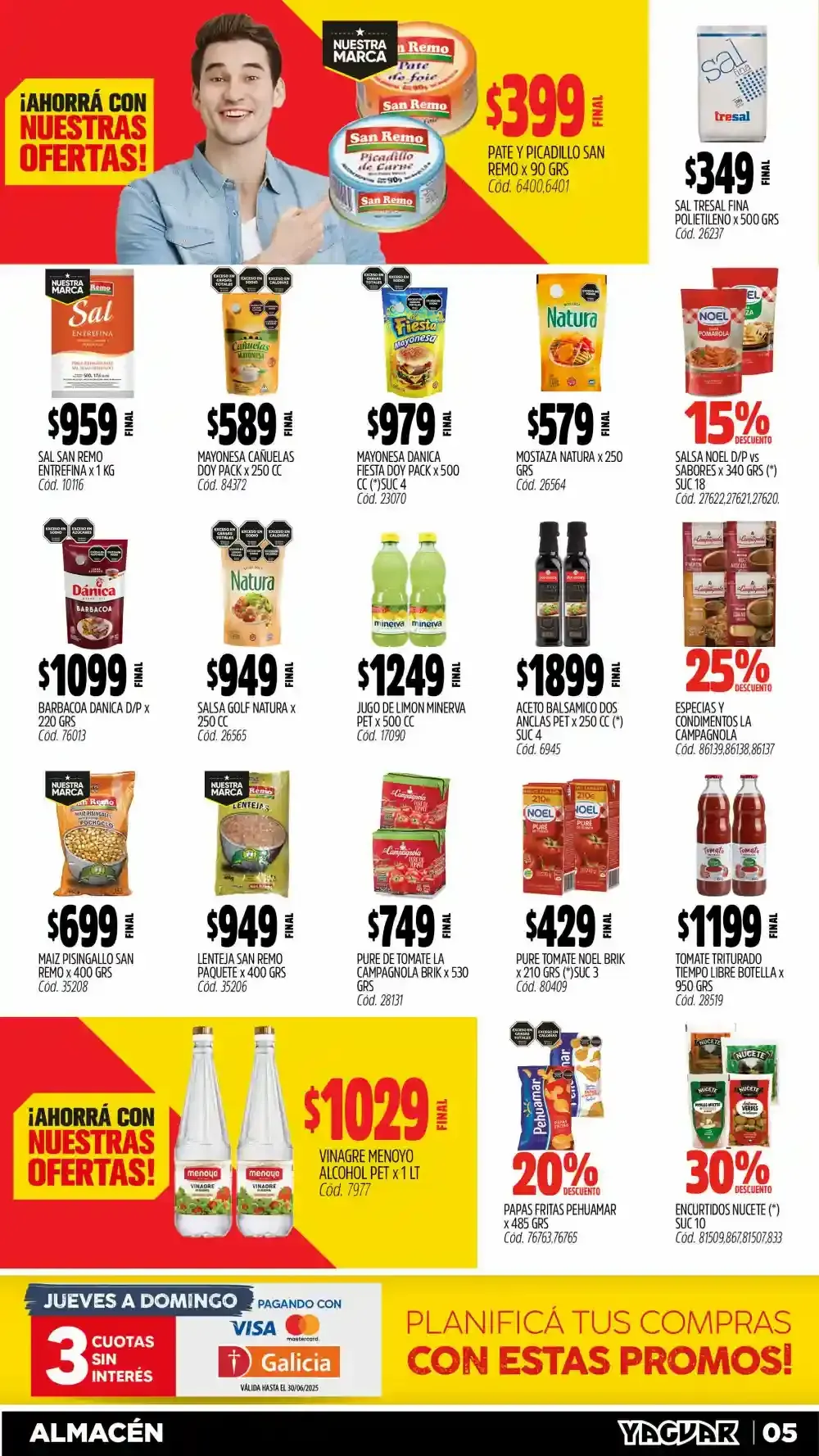 Ofertas de Yaguar Ofertas 14 de abril al 20 de abril 2025 - Página 5 del catálogo
