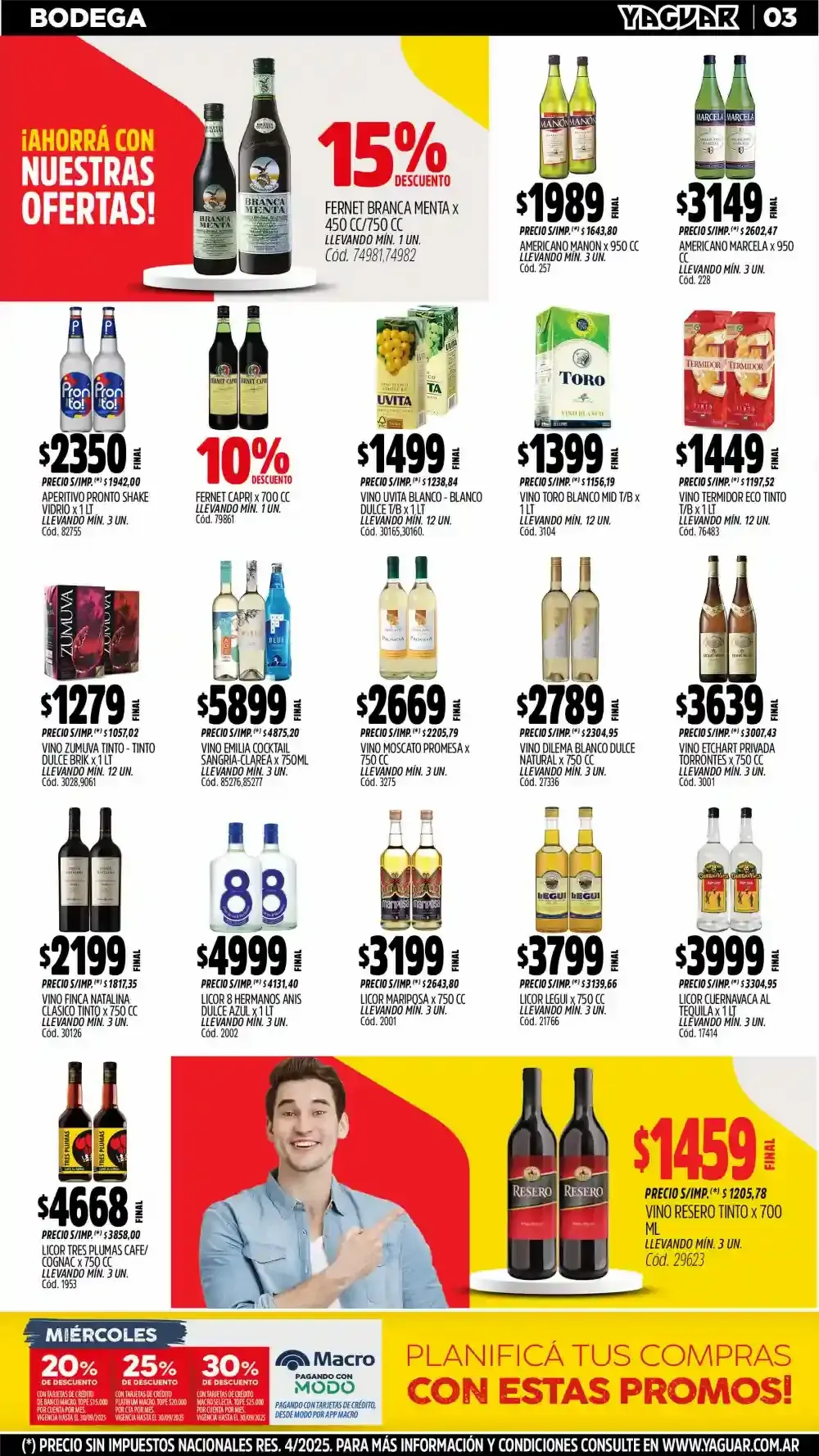 Ofertas de Ofertas Yaguar - Últimos catálogos 8 de septiembre al 15 de septiembre 2025 - Página 5 del catálogo