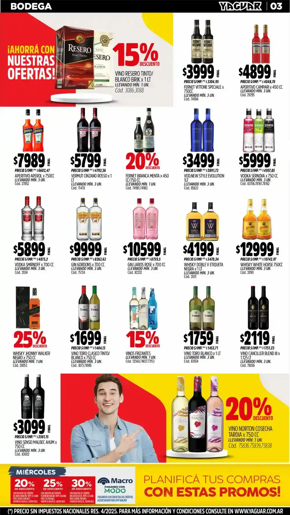 Ofertas de Ofertas Yaguar 1 de septiembre al 7 de septiembre 2025 - Página 5 del catálogo