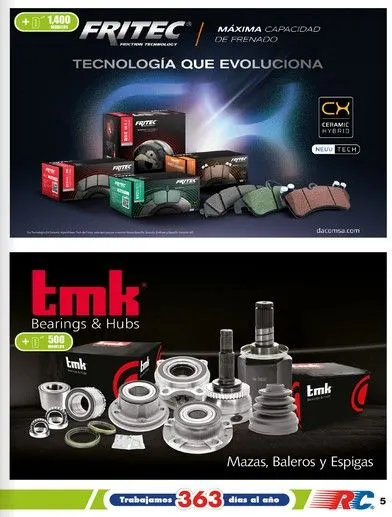 Catálogo de Oferta actual Refaccionaria California 1 de marzo al 30 de marzo 2025 - Pagina 5