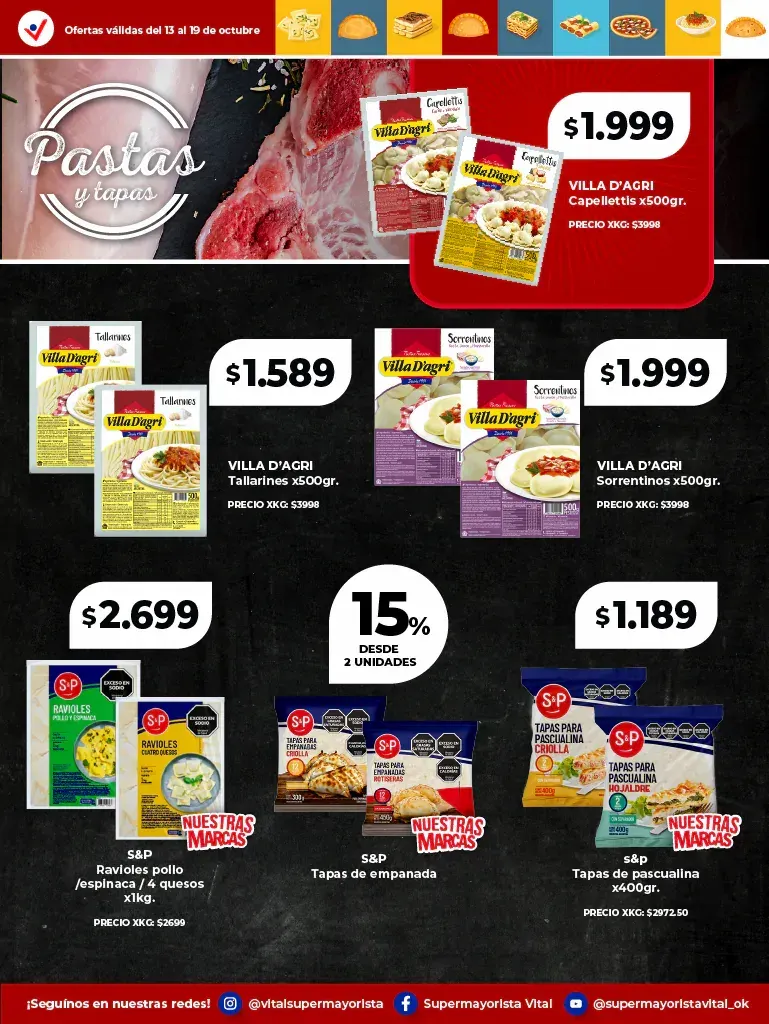 Ofertas de Vital  catálogo Ofertas  13 de octubre al 19 de octubre 2025 - Página 9 del catálogo