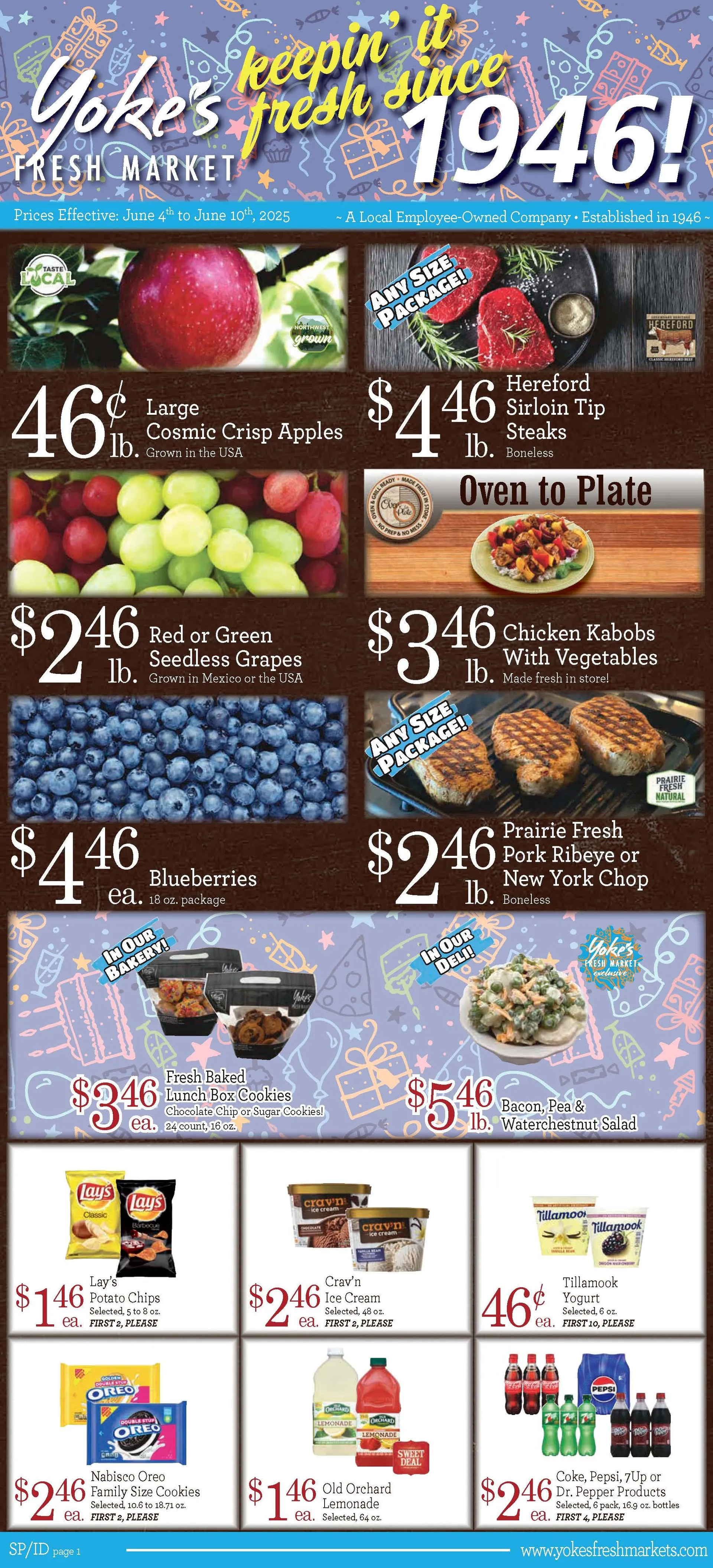 Weekly ad Yoke's Fresh Market weekly ads from June 4 to June 10 2025 - Page