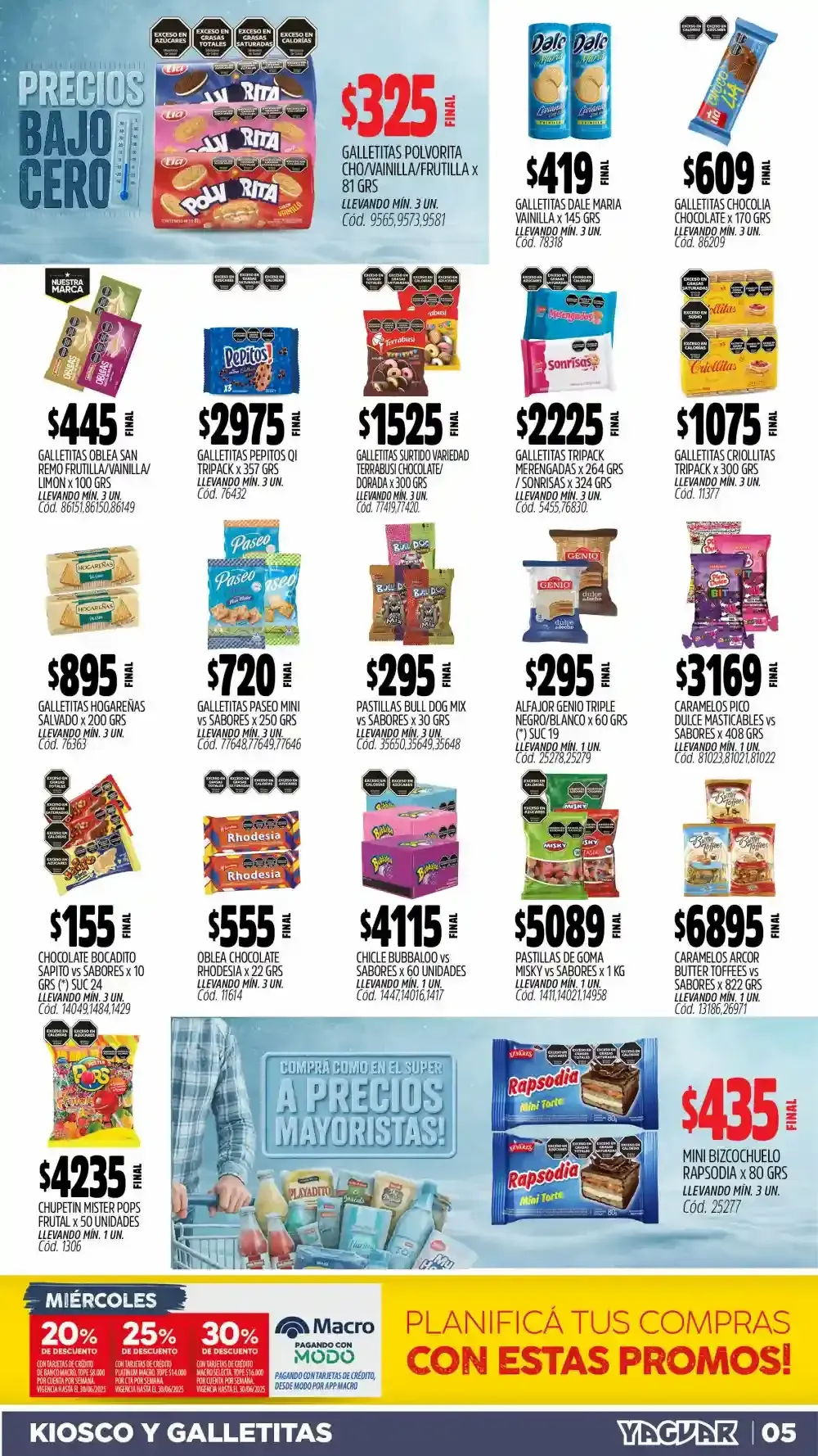 Ofertas de Ofertas Yaguar - Últimos catálogos 5 de junio al 9 de junio 2025 - Página 6 del catálogo