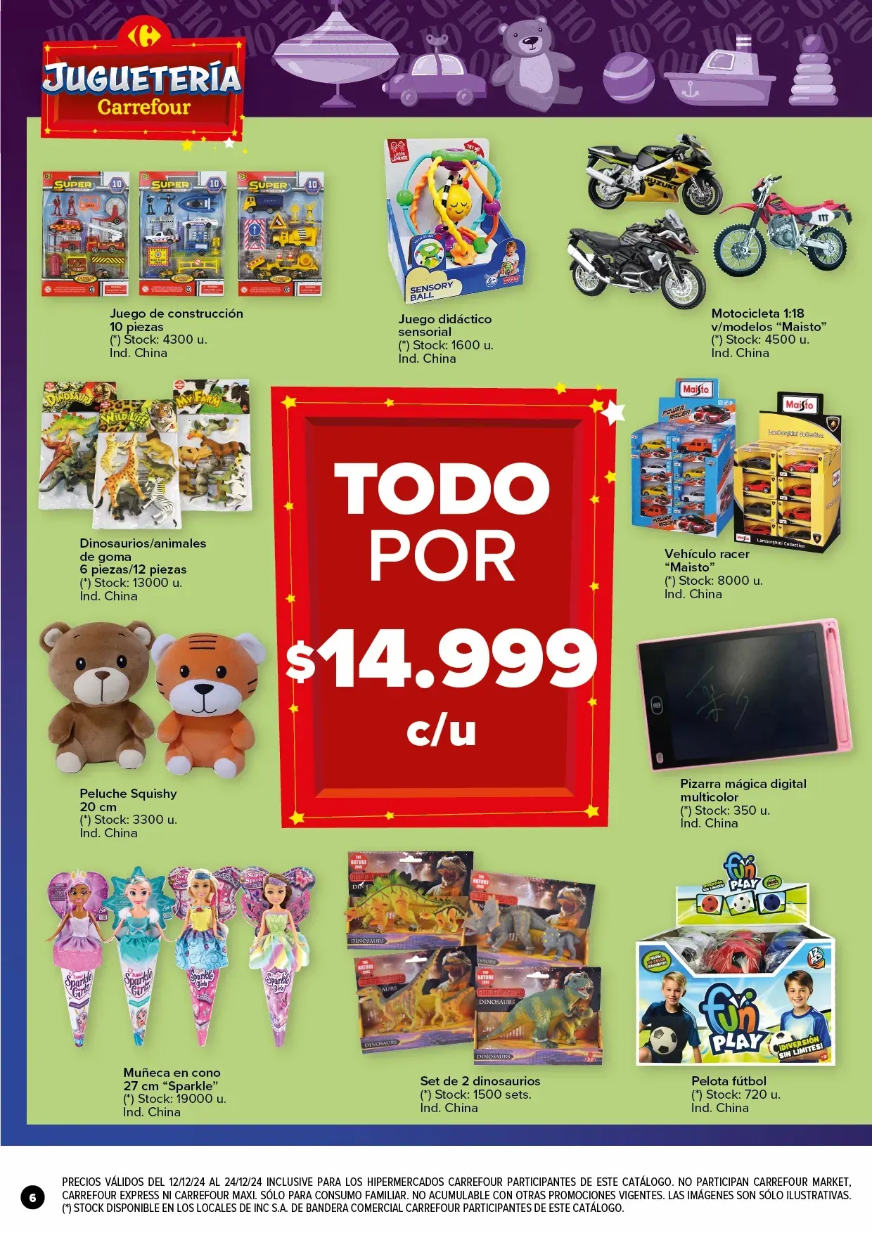 Ofertas de Carrefour Juguetes 12 de diciembre al 24 de diciembre 2024 - Página 6 del catálogo