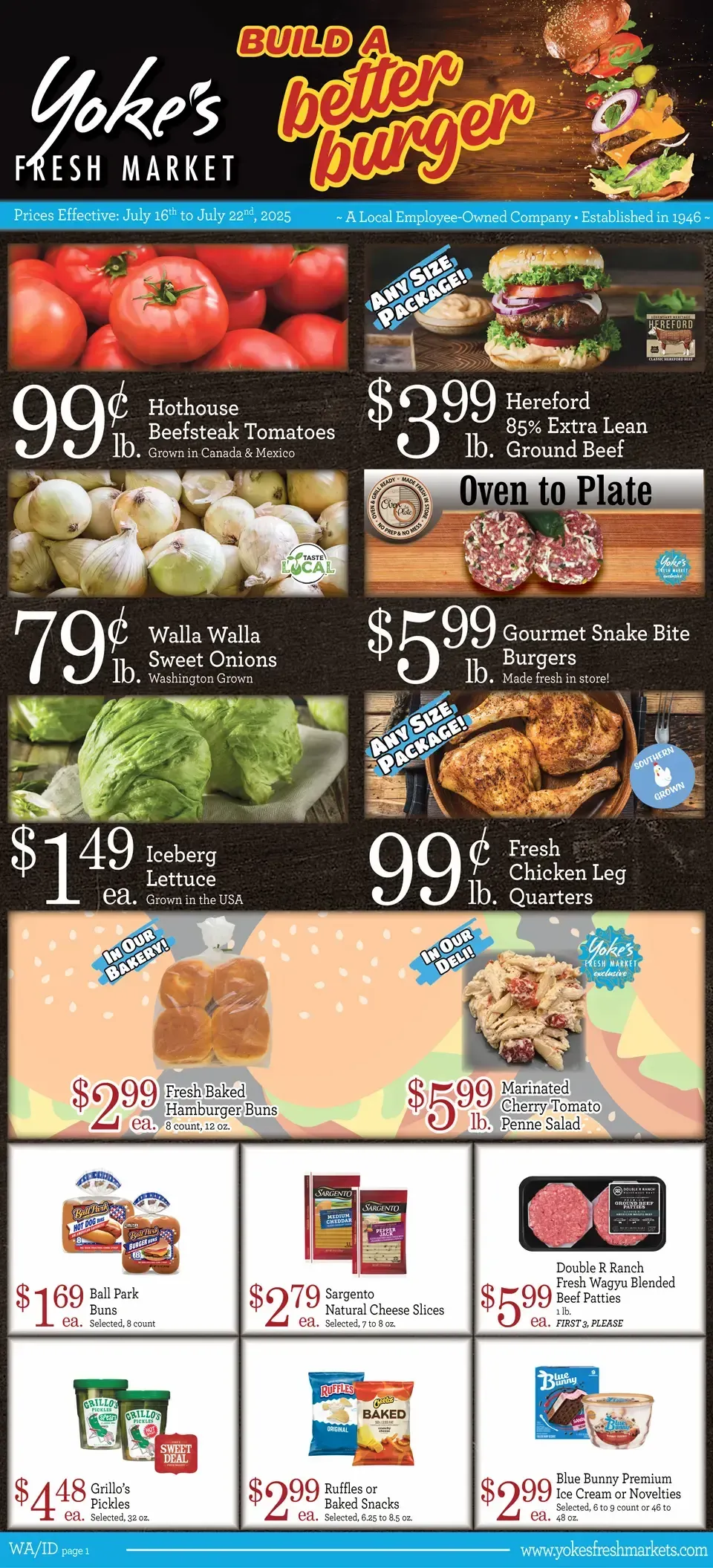 Weekly ad Yoke's Fresh Market Sales from July 16 to July 22 2025 - Page