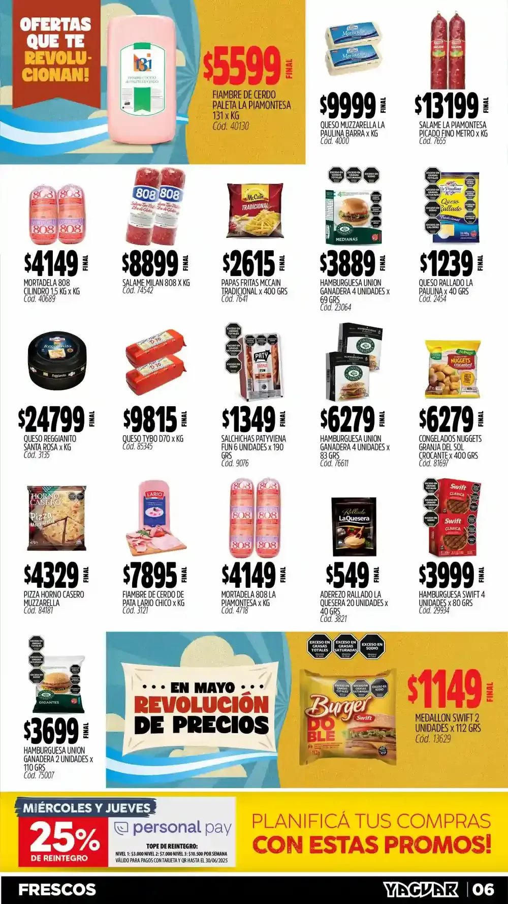 Ofertas de Yaguar Ofertas 12 de mayo al 18 de mayo 2025 - Página 7 del catálogo