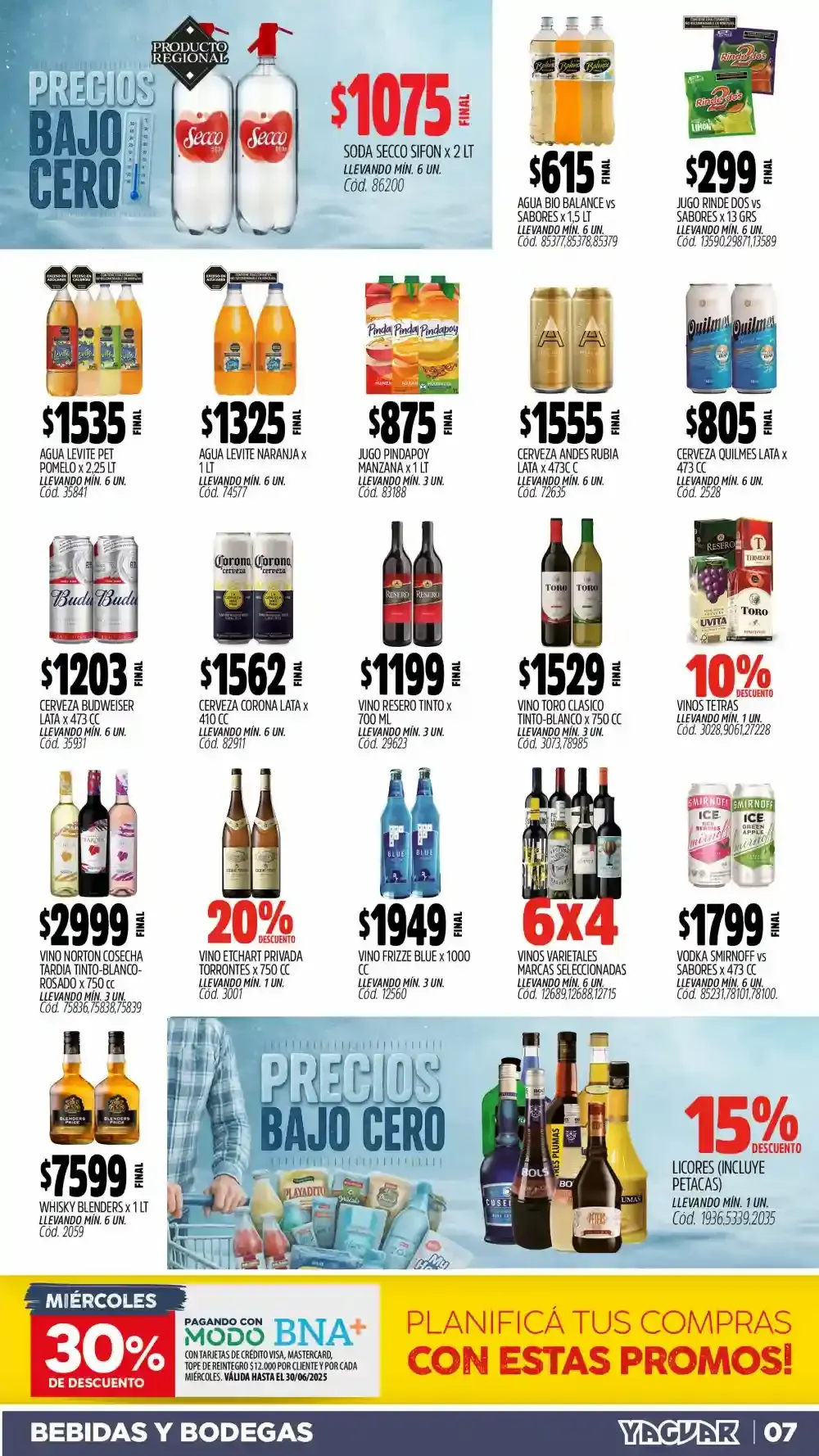 Ofertas de Ofertas Yaguar - Últimos catálogos 5 de junio al 9 de junio 2025 - Página 8 del catálogo