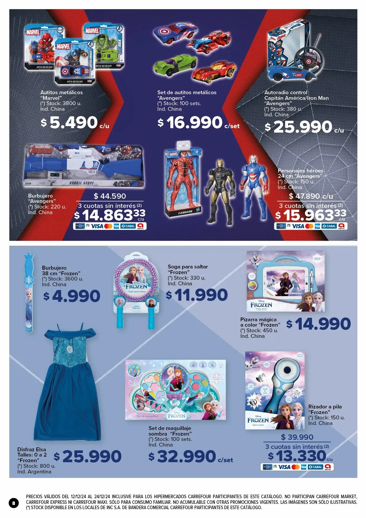 Ofertas de Carrefour Juguetes 12 de diciembre al 24 de diciembre 2024 - Página 8 del catálogo