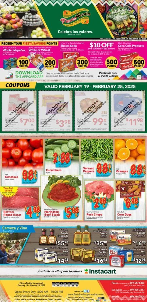 Weekly ad Fiesta Foods SuperMarkets Deals from February 19 to February 25 2025 - Page 