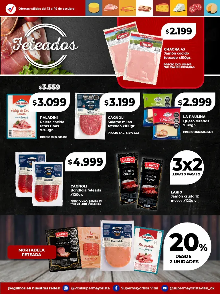Ofertas de Vital catálogo Ofertas 13 de octubre al 19 de octubre 2025 - Página 3 del catálogo