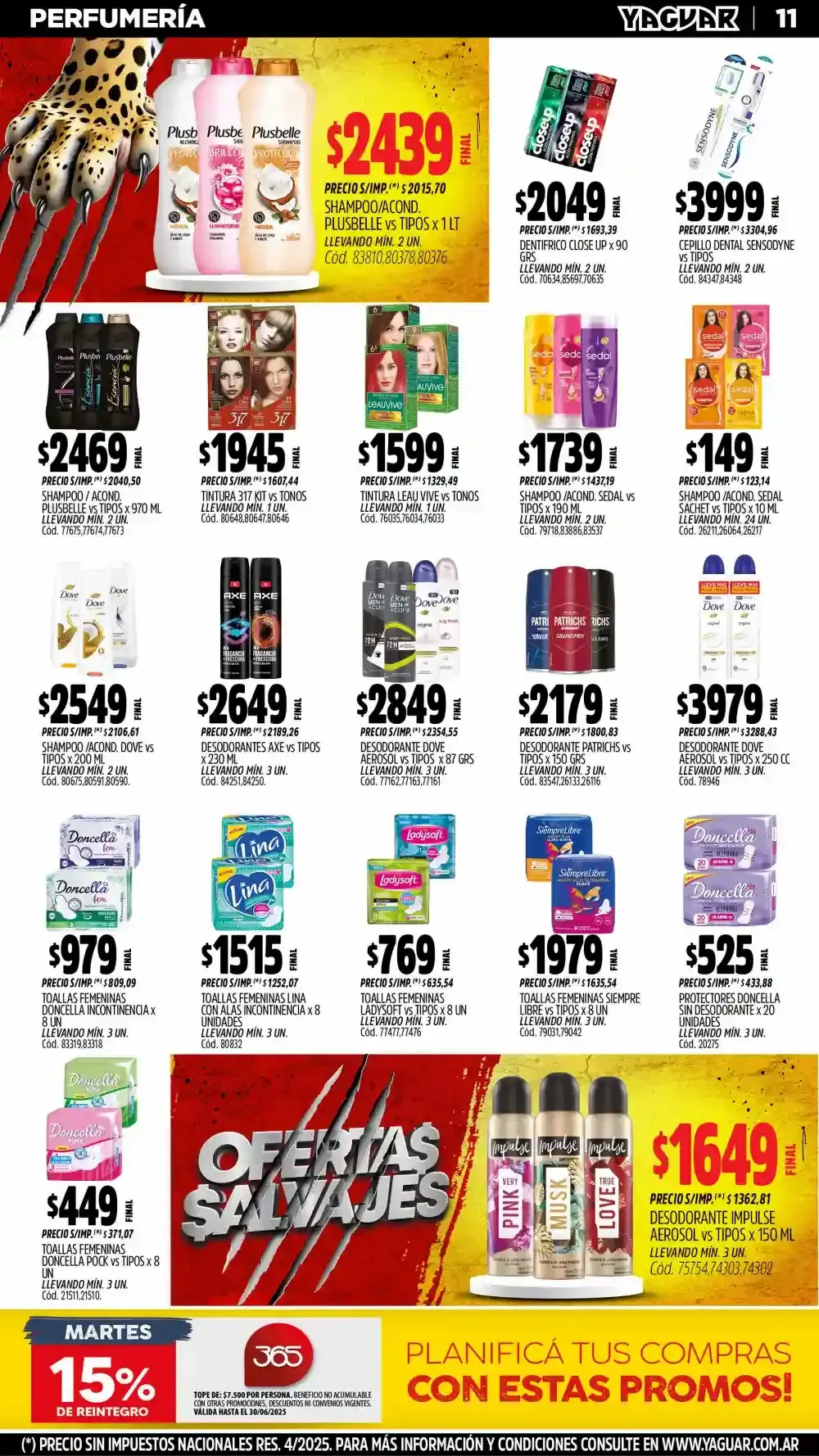 Ofertas de Ofertas Yaguar 30 de junio al 5 de julio 2025 - Página 9 del catálogo