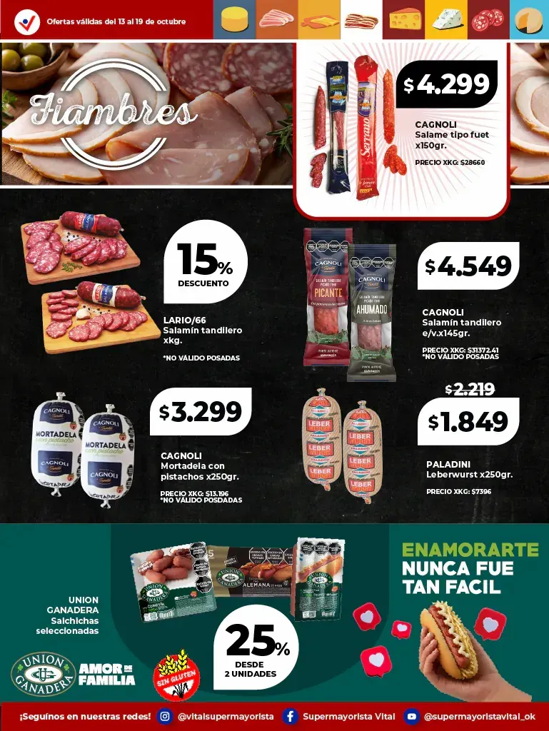 Ofertas de Vital catálogo Ofertas 13 de octubre al 19 de octubre 2025 - Página 5 del catálogo