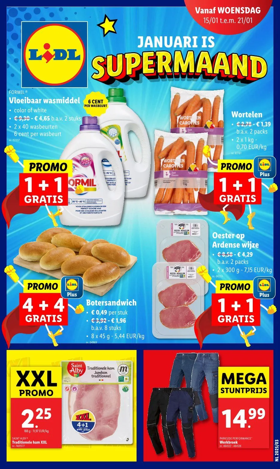 Aldi Promoties van 15 januari tot 21 januari 2025 - folder pagina 1