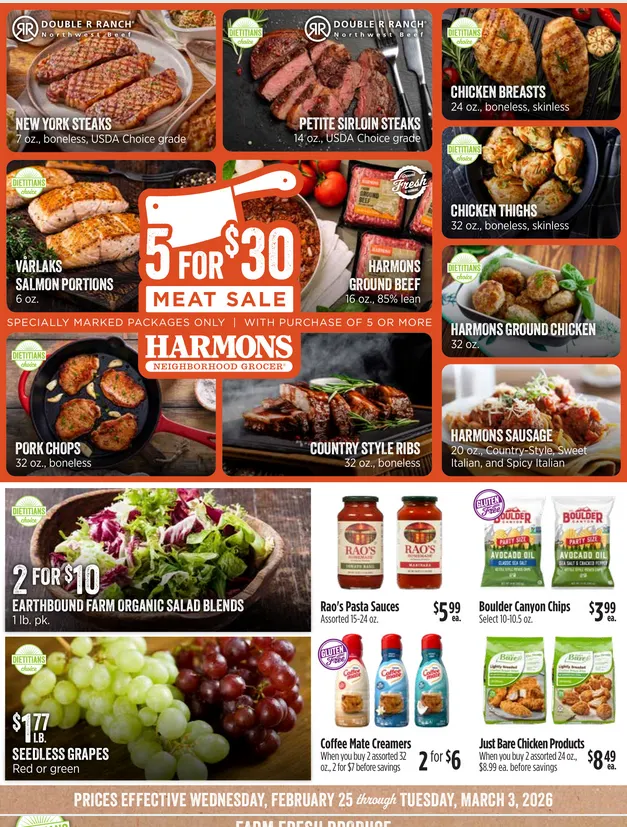 Weekly ad Harmons Sales from February 25 to March 3 2026 - Page 
