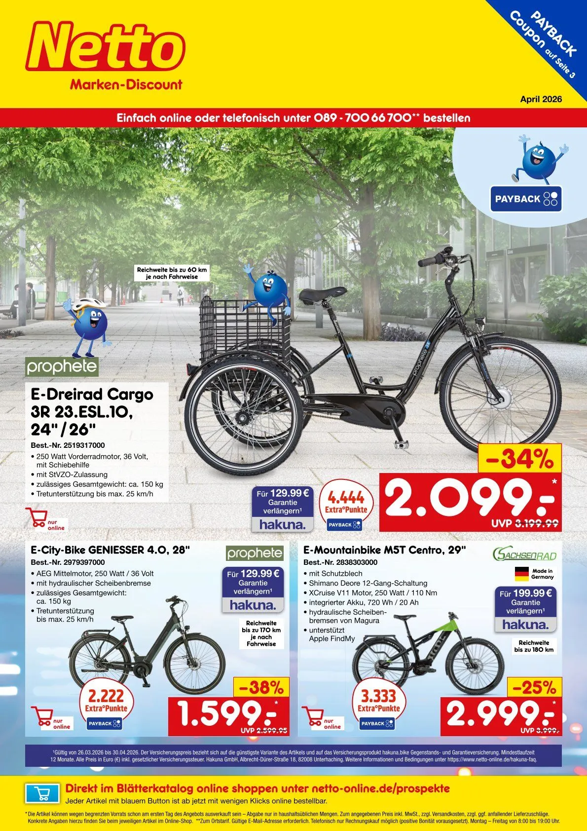 Netto Marken-Discount Angebote von 23. April bis 30. April 2026 - Prospekt seite 1