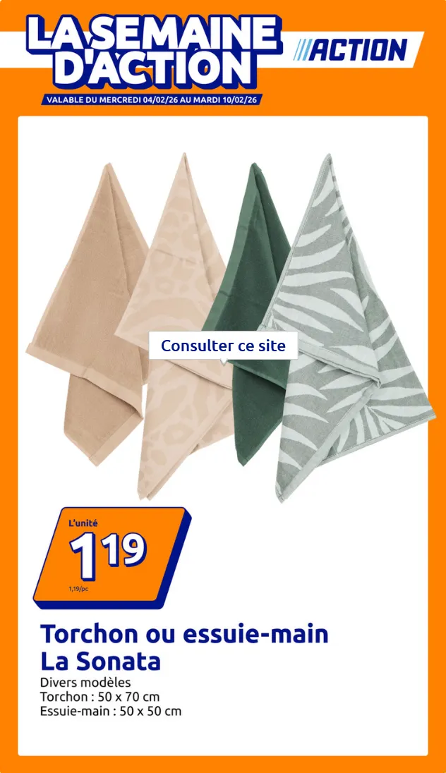 Catalogues Action du 4 février au 10 février 2026 - Catalogue page 