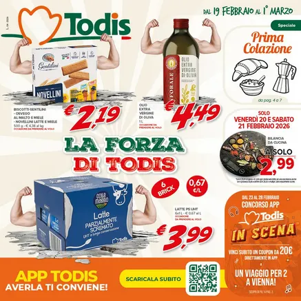 Volantino Todis da 19 febbraio a 1 marzo di 2026 - Pagina del volantino
