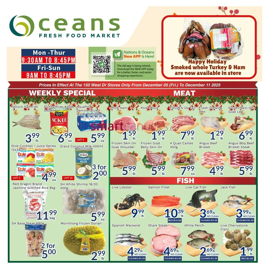  Oceans Sales from December 5 to December 11 2025 - flyer page 