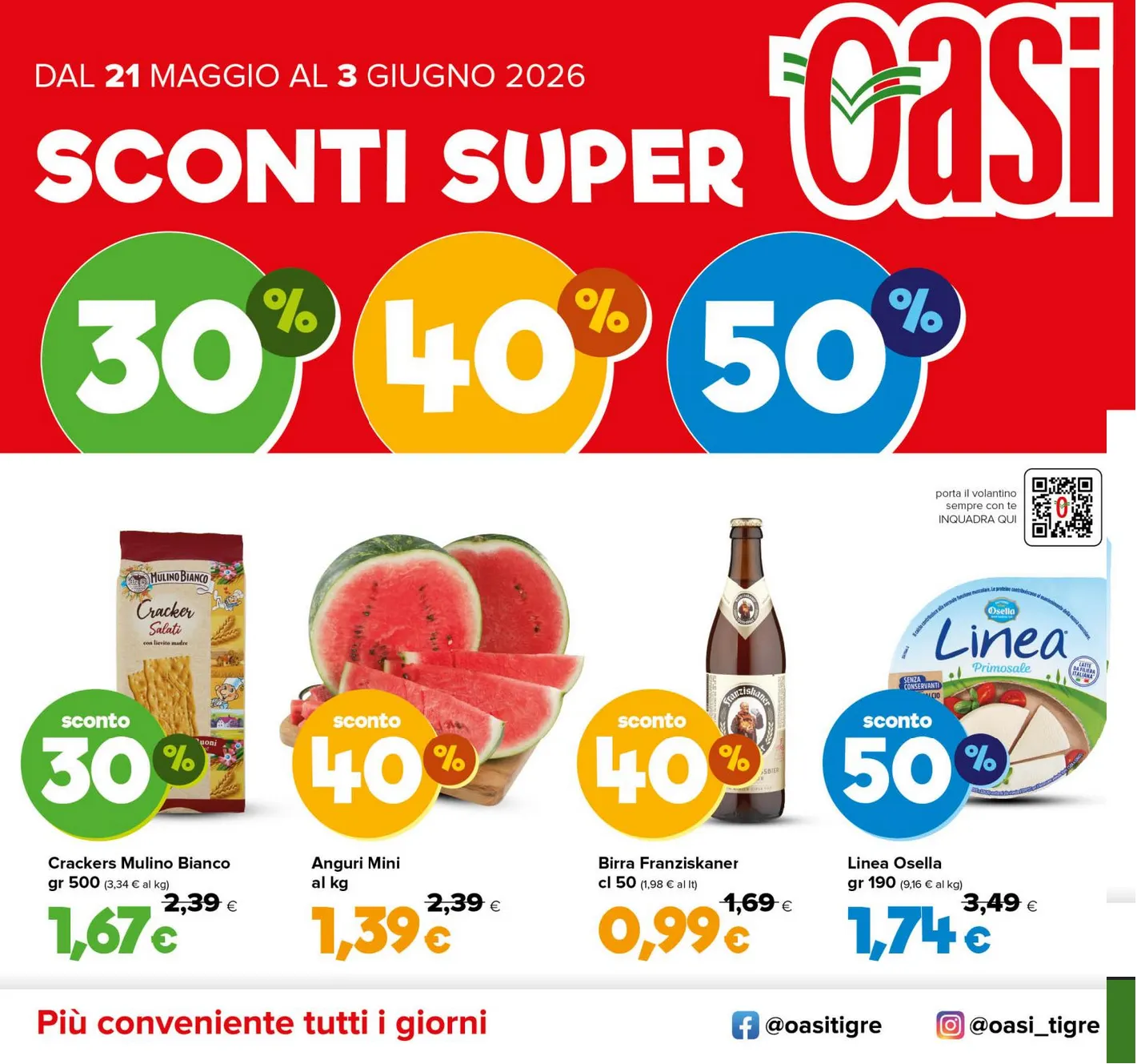 OASI Volantino da 21 maggio a 3 giugno di 2026 - Pagina del volantino 1