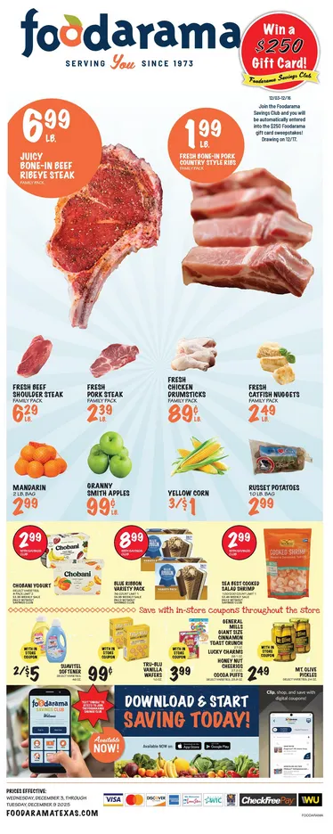 Weekly ad Foodarama from December 3 to December 9 2025 - Page 