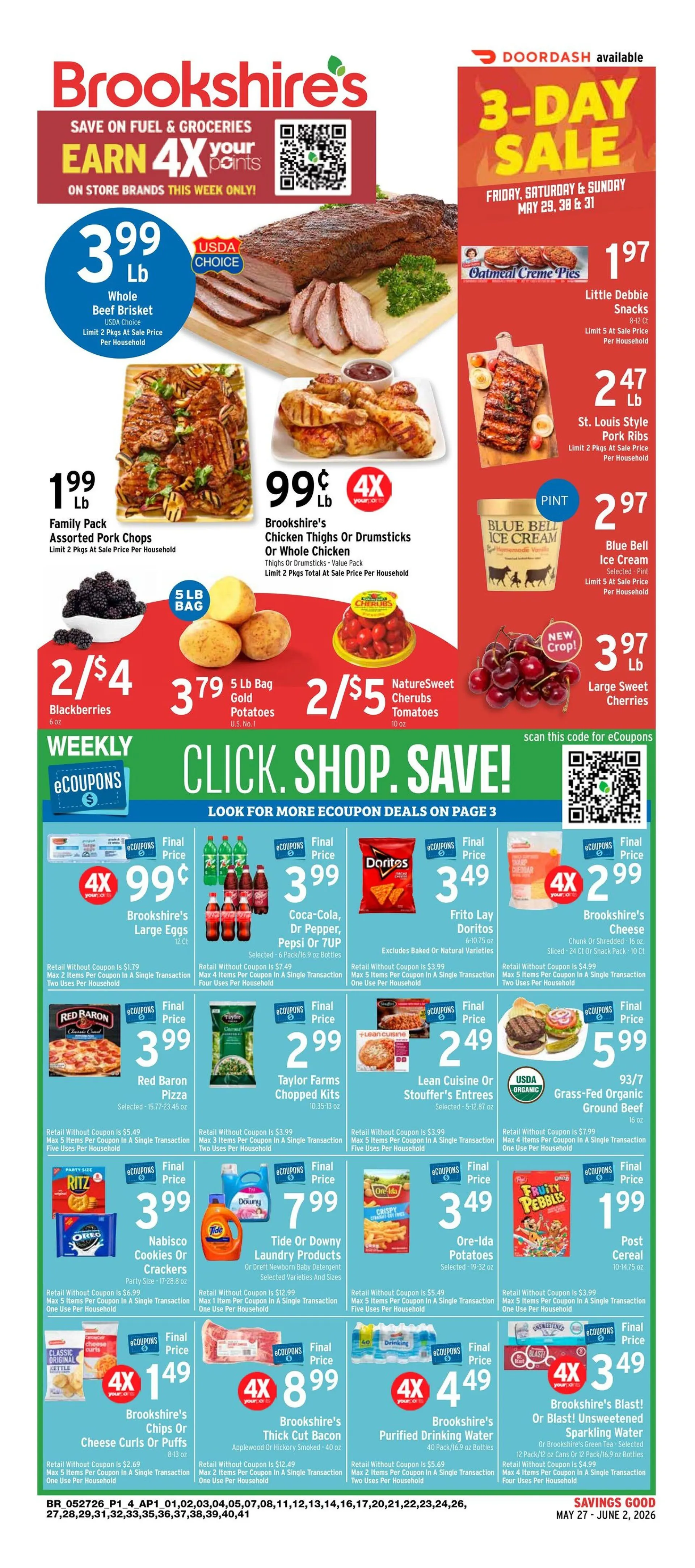 Weekly ad  Brookshires Sales from May 27 to June 2 2026 - Page 