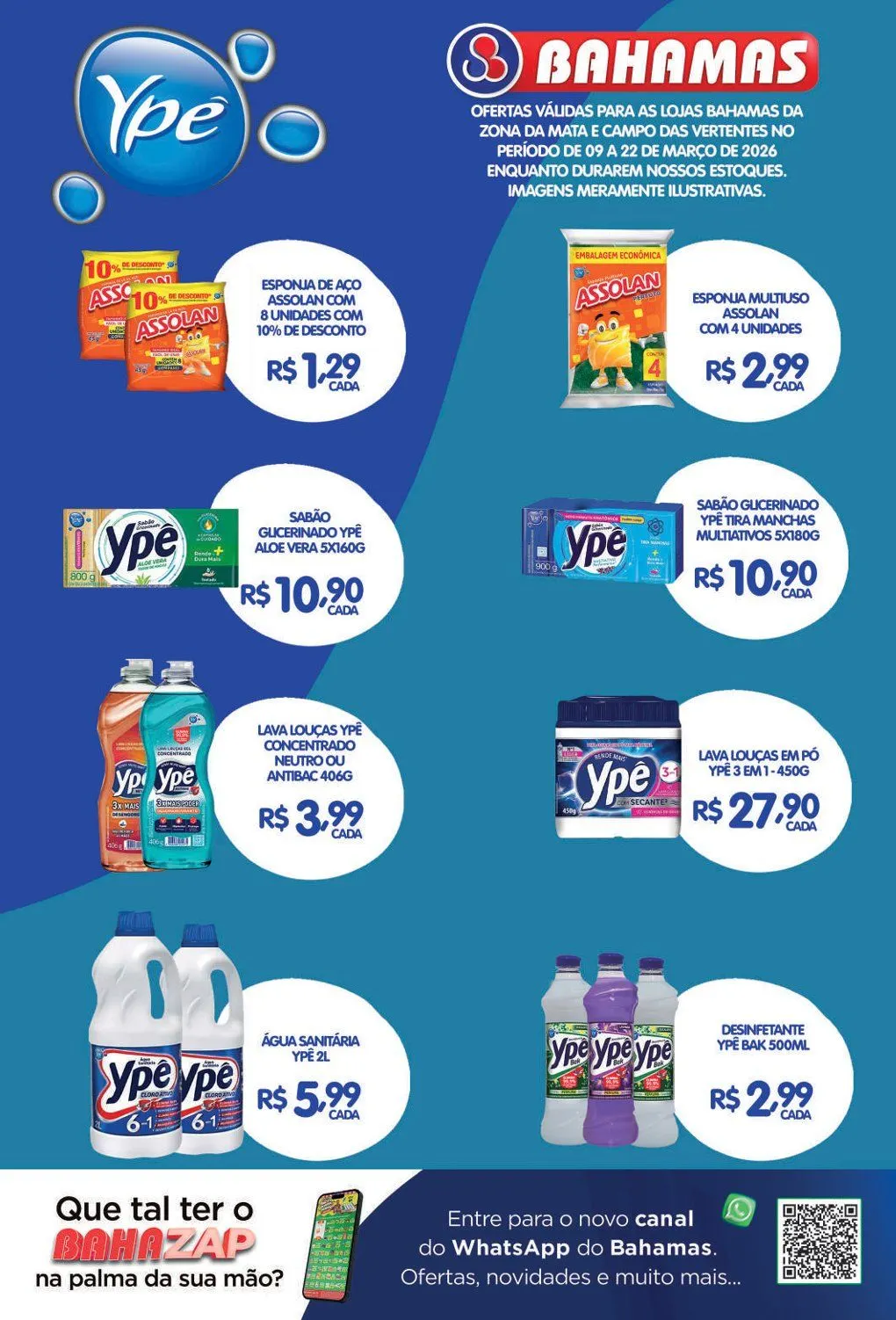 Encarte de Folhetos 9 de março até 22 de março 2026 - Pagina 1